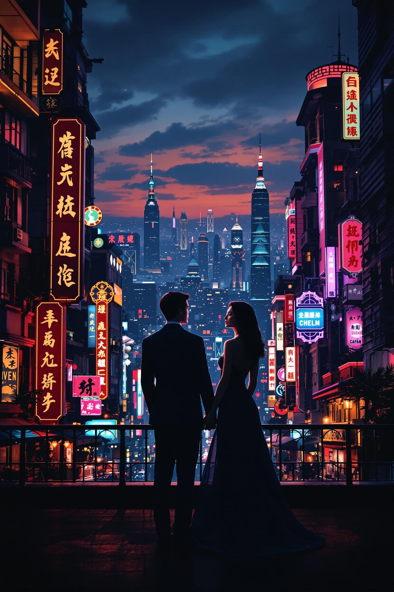 星光影视作品都市迷情高清海报