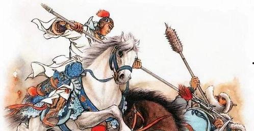 千军万马避白袍,千军万马皆臣服